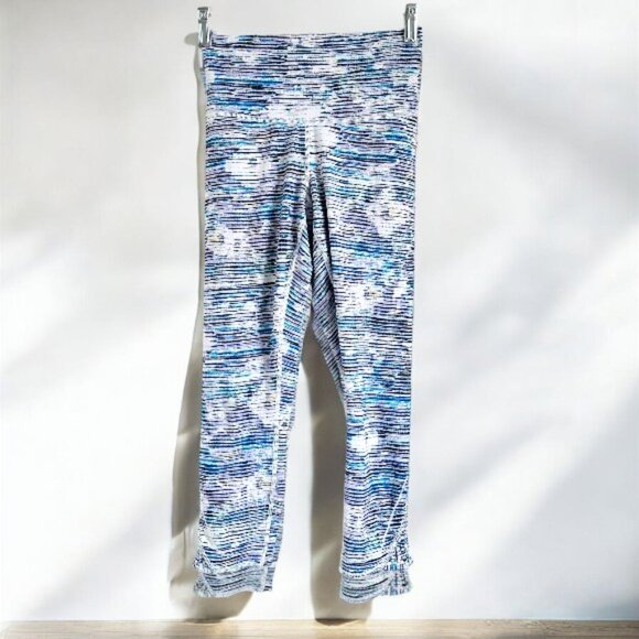 Lululemon Full On Luon True Self Crop Leggings Blurry Belle Multi, Size 0 - Picture 8 of 8